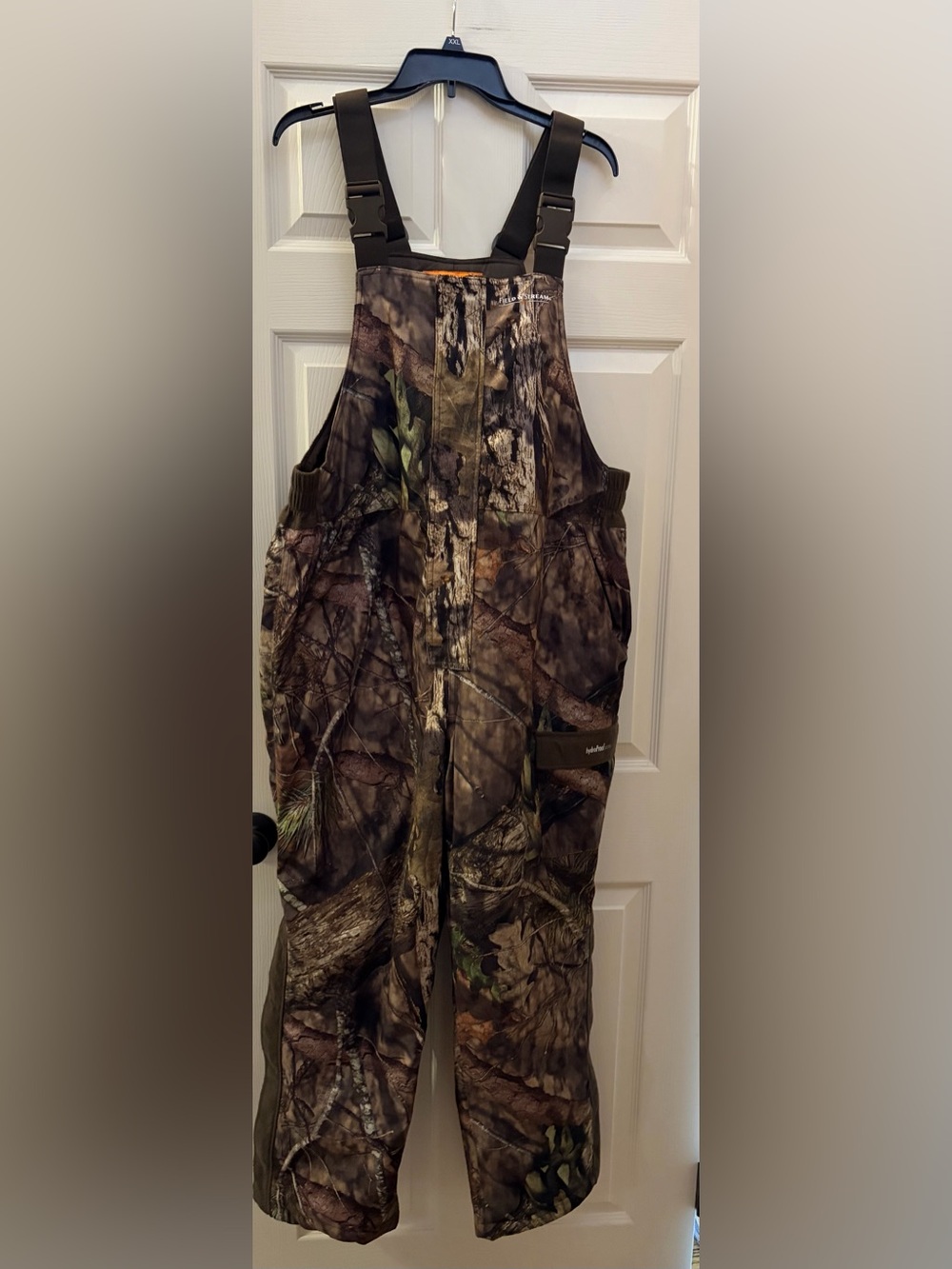 Field & Stream camouflage bib quiet Hunter